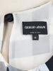 Giorgio Armani Sleeveless Checkered Blouse W27526.31  Giorgio Armani 