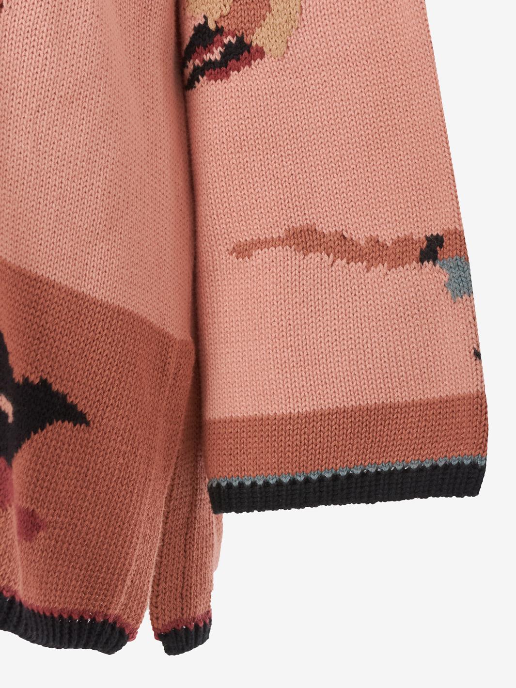 Krizia Maglia in cotone con stampa astratta
