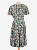 Vintage 50s Patterned Dress W2111037  Vintage 