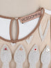 Vintage Dress with Tulle and Beaded Embroidery W7426.43  Vintage 