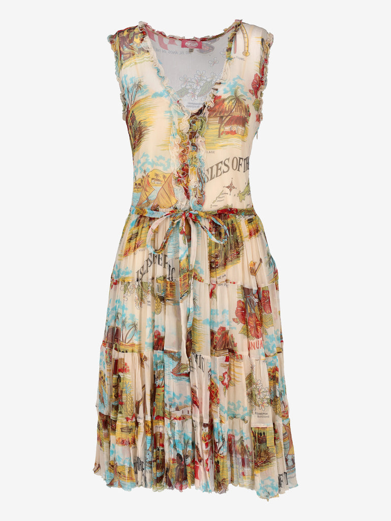 Blumarine Tropical Print Dress Set W7426.34  Blumarine 