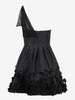 Vintage Sleeveless Mini Dress with Tulle Shoulder Detail WCV26.1.7  Vintage 