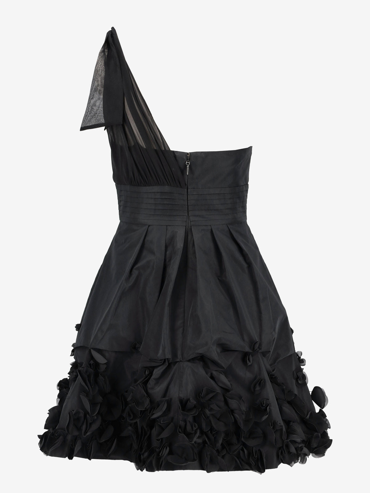 Vintage Sleeveless Mini Dress with Tulle Shoulder Detail WCV26.1.7  Vintage 