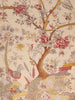 Foulard vintage in seta con albero della vita