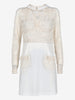 Dsquared2 Logo Lace Mini Dress with Peter Pan Collar CVM26.23.96  Dsquared² 