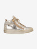Giuseppe Zanotti Men's Golden Shoes WCV250877.14  Giuseppe Zanotti 