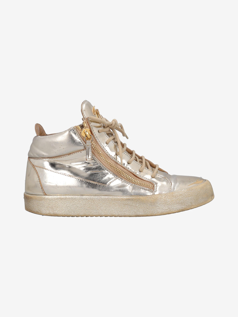 Giuseppe Zanotti Men's Golden Shoes WCV250877.14  Giuseppe Zanotti 